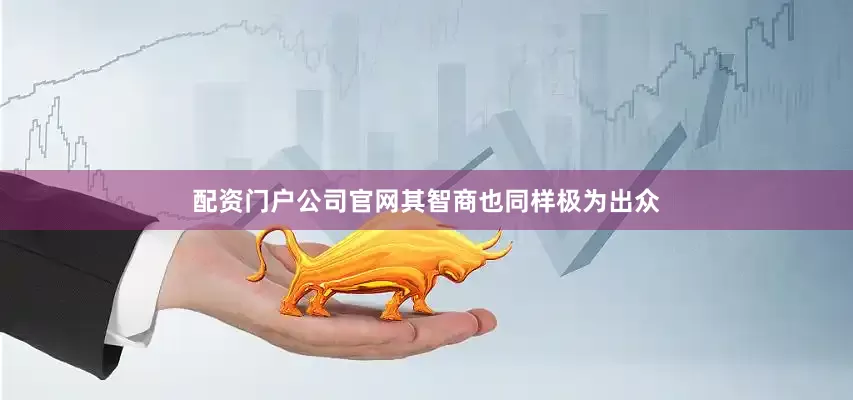 配资门户公司官网其智商也同样极为出众