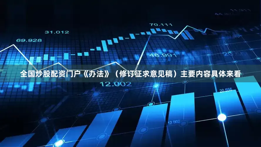 全国炒股配资门户　　《办法》（修订征求意见稿）主要内容　　具体来看